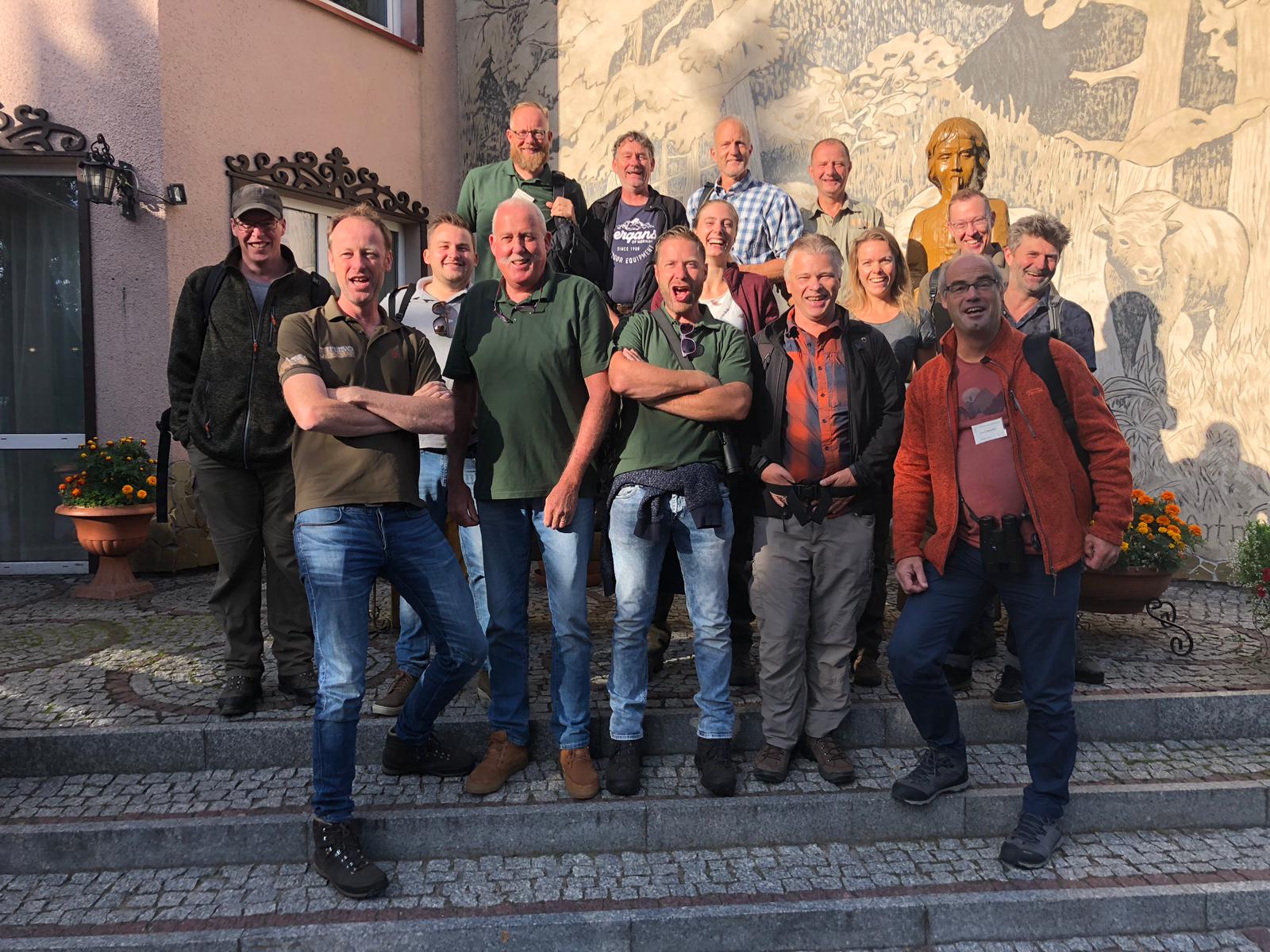 Nederlandse delegatie aanwezig tijdens wisenten conferentie in Polen